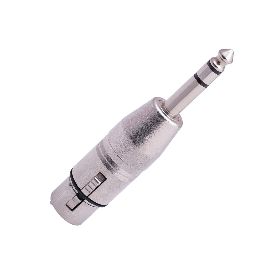 XLR Female 3Pin to 6.35mm 1/4 inch стерео мужской аудио адаптер, 6.35mm 1/4" to XLR стерео аудио адаптер для микрофона