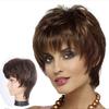 Short Curly Wig With Hightemperature Silk For Fashionable African Style For Women