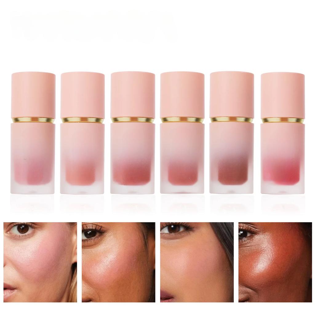 1Pc Blush Liquid Cute Makeup for Women Daily Use All Skin Types Waterproof Blush Stick Cosmetics Blush Palette Makeup Blushes