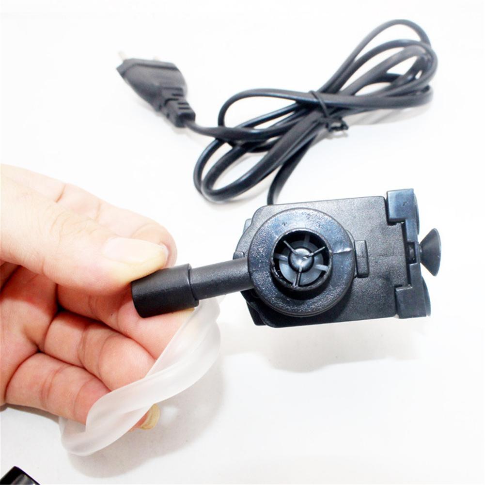 2W Mini Fish Tank Filter Pump Aquarium Sponge Filtering Accessories