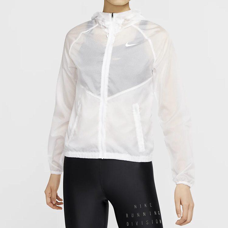 Nike Куртки Женские Белые С Капюшоном Умеренные Другие CZ2834-100
