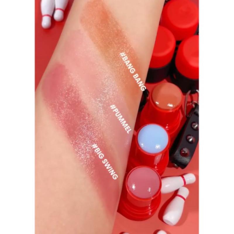 PAGE VINE Lip & Cheek Blush Stick Gradient Matte Cream Formula Long Lasting Color Changing Blush Universal Skin