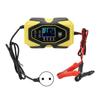 Automatic Battery Charger Intelligent Digital Display Charging Memory Function for Cars Motorcycles