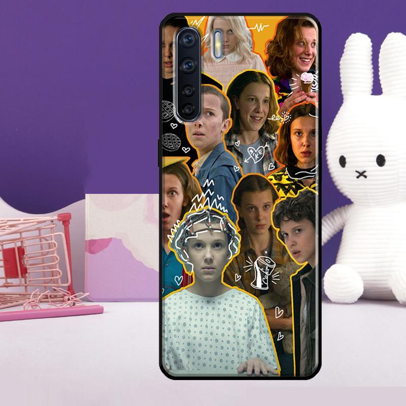 British actor Millie Bobby Brown Case For Oppo A60 A80 A40 A77 A57 A17 A74 A54 A94 A78 A98 A18 A38 A58 A96 A76 A16 A15 A5 Pro