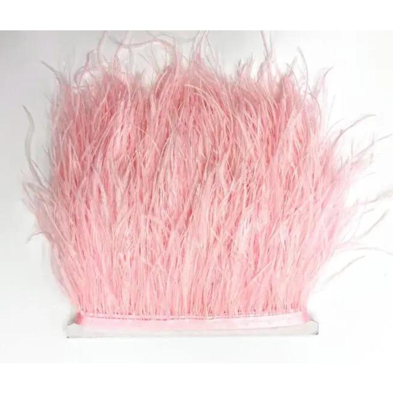 Feather5m Ostrich Hair Fringe Feather Trims Stage Costume Accessories Manufacturers