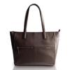 Limited Brand Tote Bag Business Tote Business Bag Cowhide Leather Compatible with A4 PC Storage Large Capacity Top Zipper Commuting To Work or School