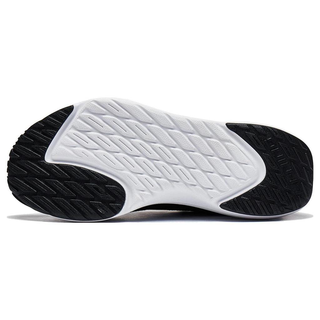 Li Ning SOFT ELEMENT Модные Дышащие Низкие Повседневные Кроссовки Мужские Черные AGLT179-1