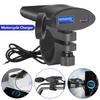 DC 12V-24V Motorcycle USB Charger QC3.0 USB Type C Power Socket Motorcycle Power Adapter Automatic Switch Motorbike Accessories