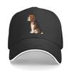 Beagle Pixel Dog Art Hip Hop Hat Fashion Outdoor Sports Sandwich Baseball Cap