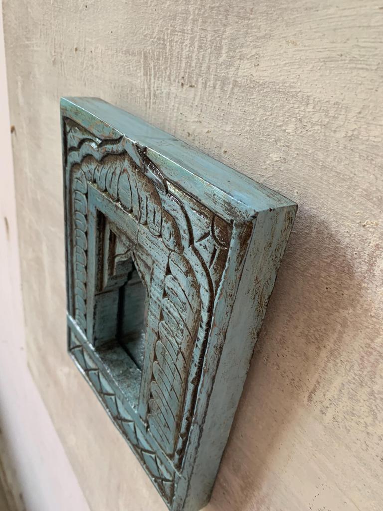 Handmade Hand Painted Jharokha Wall Decor: Indian Royal Frame