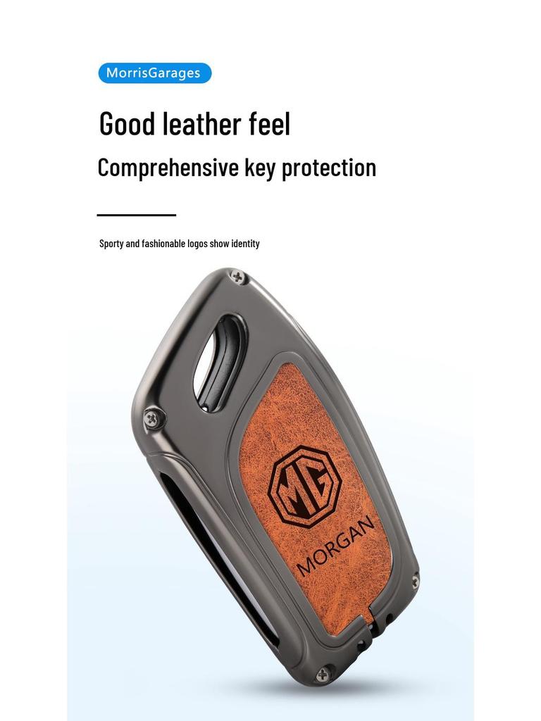 2020 MG ZS, MG5, MG6 Car-Specific Leather Key Case for Men