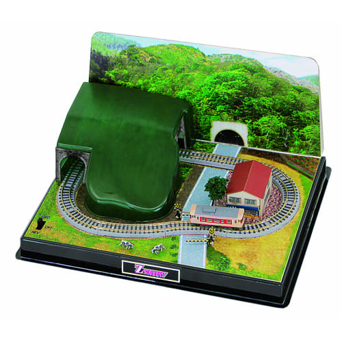 Rokuhan Z Gauge Z Shorty Mini Layout Set, Tunnel Type, SS002-1, Model Railroad Supplies