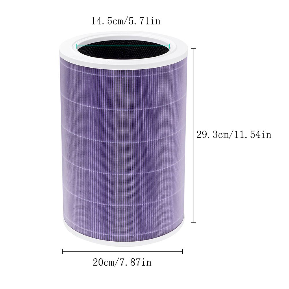 Compatible with Xiaomi air purifier 1 2 2S 2C 2H 3 3S 3C 3H filter spare parts