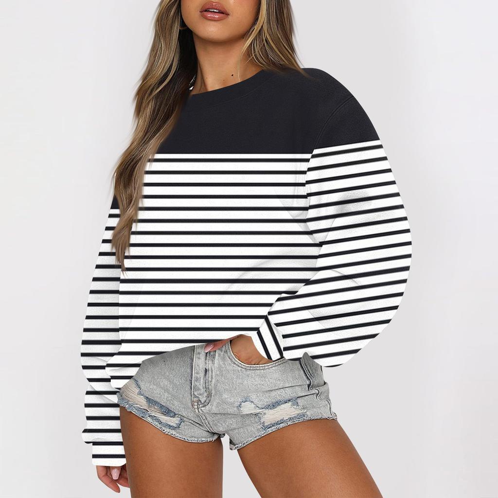 Женские осенне-зимние топы, женская толстовка с длинными рукавами, повседневные флисовые топы с круглым вырезом, свободный крой, половер