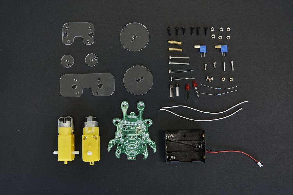 DIY робот отслеживающий свет Dusty