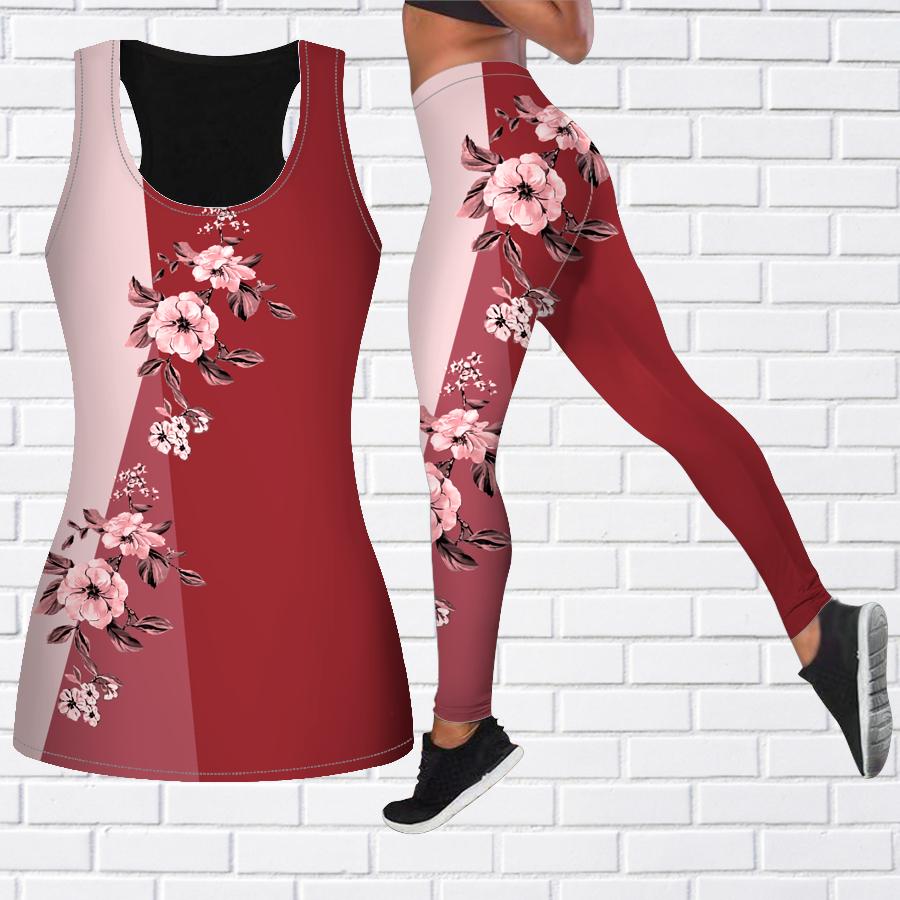 Экипировка для йоги с принтом персикового цвета для женщин, модные леггинсы для тренировок, спортивные повседневные штаны для фитнеса и йоги