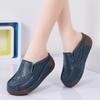 Women's Outdoor Half Slippers Women Wedge Hollowed Slippers Vintage Anti-slip Female Platform Retro Shoes Ladies Casual Shoes