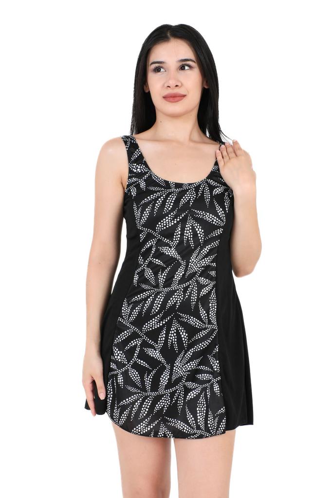 Женский стильный купальник большого размера Плюс размер Шорты с рисунком Гибкое платье Купальник