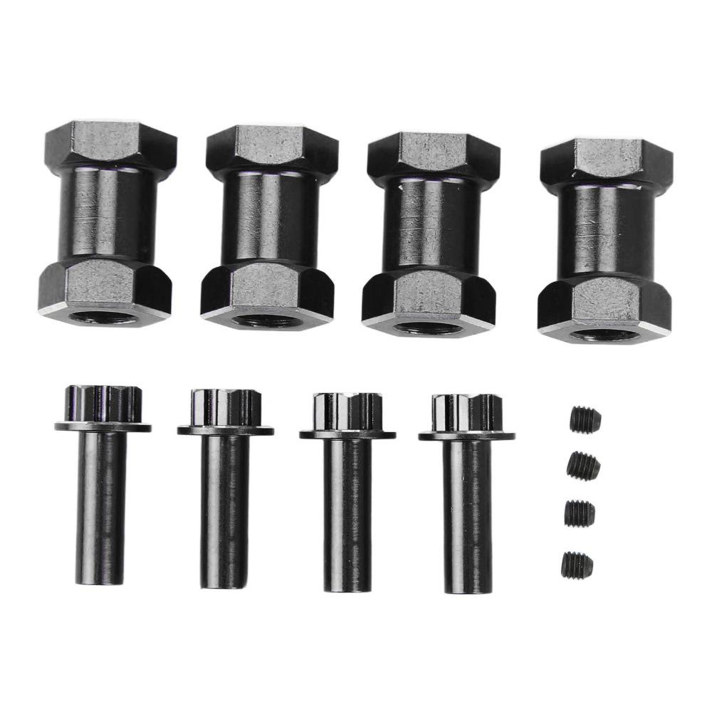4Pcs/Set Metal RC Wheel Hex Hub 12mm Wheel Hex Hub Crawler Wheel Adapter For 1/10 RC Crawler