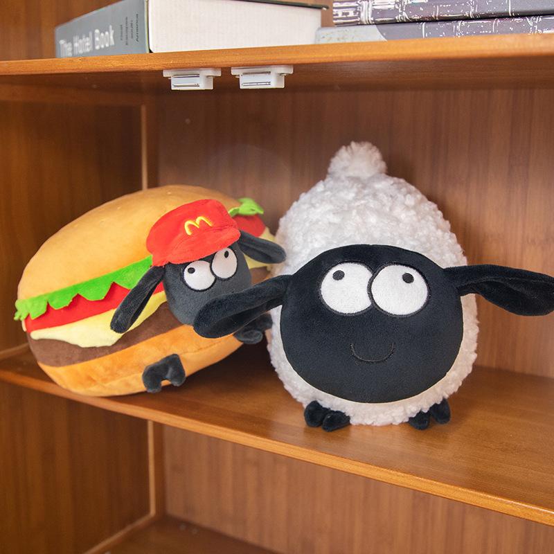 Плюшевая игрушка-подушка Барашек Рождественский Подарок на День Рождения Ребенку День Святого Валентина