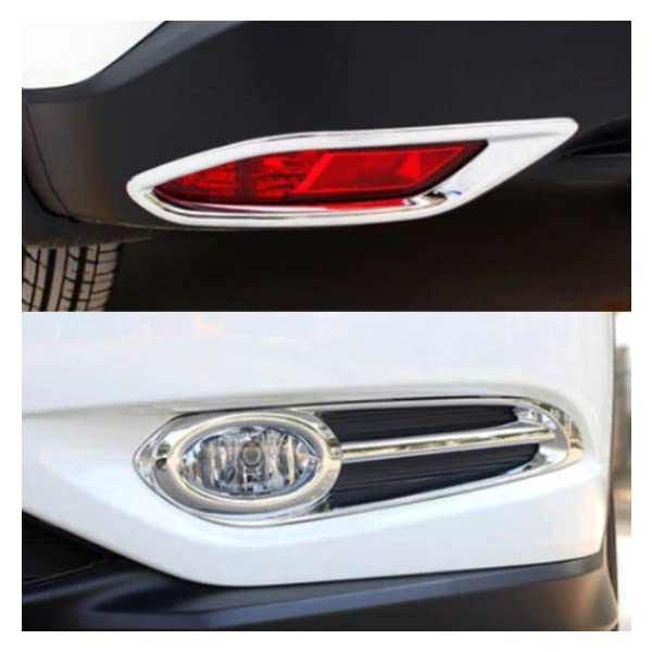 VEZEL Гибрид Накладка на передний и задний бампер, Крышка противотуманной фары, Запчасти, Задний противотуманный фонарь, Экстерьер, Автомобиль Honda, Автомобильные аксессуары и комплект, Хром, Фонари, Кастомизация, Vezel, Запчасти,