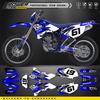 PowerZone Индивидуальные Командные Графические Фоны Наклейки Комплекты Для YAMAHA WRF 250 450 2003 2004 2005 2006 WRF250 WRF450