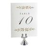 40X Mini Menu Sign Stands Pack Of Wedding Place Card, Table Numbers Holders For Restaurants, Cafes And Cake Shops