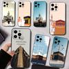 I-IN M-Паломники Мекки Искусство Чехол для телефона Для iPhone 17,16,15,14,13,12,11 Plus,Pro Max,XS,Мягкий силиконовый Черный чехол