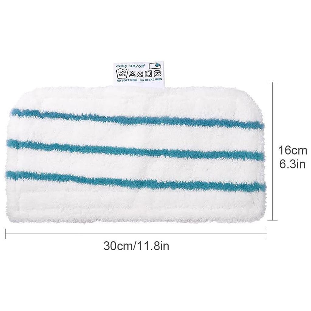 Комплект салфеток для паровой швабры Салфетки для уборки Насадки для швабры Подушечка для мытья пола Принадлежности для уборки дома Текстура из микрофибры