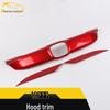 Suitable for 2019 Binzhi: Hood Bright Strip, Front Bumper Grille Trim, Decorative Sticker Car Accessories.