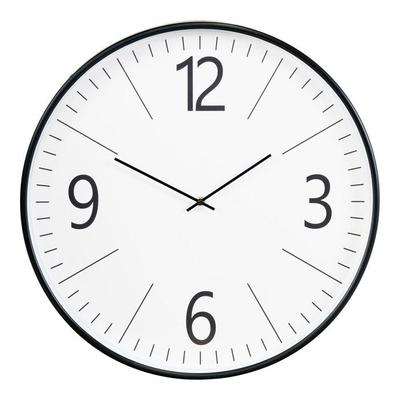 Biel Настенные часы, Ø51 см, черный, белый.