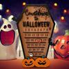 Ornament Desktop Decoration Pumpkin Ghost Holiday Decor Halloween Theme Countdown Calendar  Family