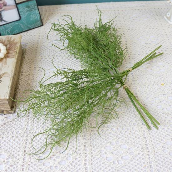1 пучок искусственной травы папоротника, декоративные неувядаемые пластиковые уникальные украшения для стола, искусственная трава папоротника, свадебные сувениры