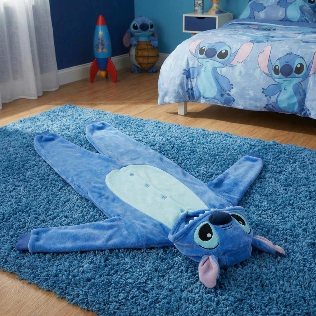 Piżama Onesie Przebranie Śpiochy Disney Stitch Niemowlę 100: 85-90 Cm