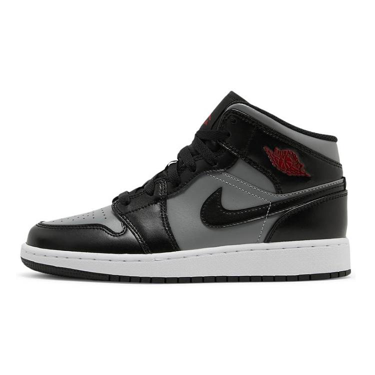 Jordan 1 Mid Shadow Red GS 554725-096