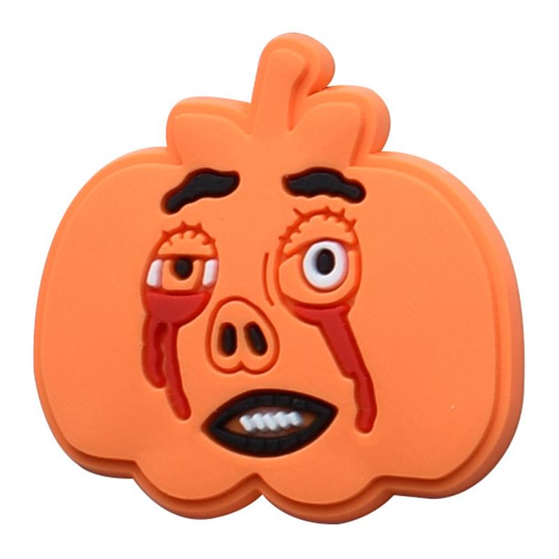 17шт Хэллоуин забавные тыквы серии ПВХ подвески для обуви, украшения для обуви
