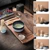 6PC Matcha Whisk Holder Teahouse Tea Sets Japanese Safe Bamboo Kitchen Multiple Options Available