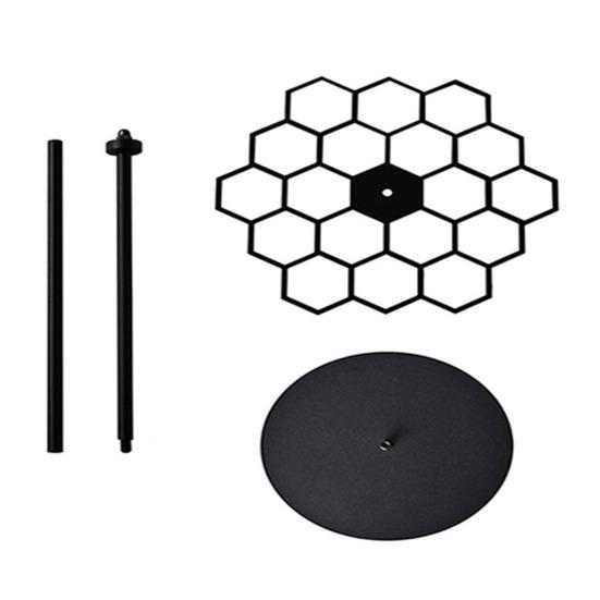 Настольная стойка для хранения медалей, устойчивая к коррозии, вращающаяся на 360 градусов