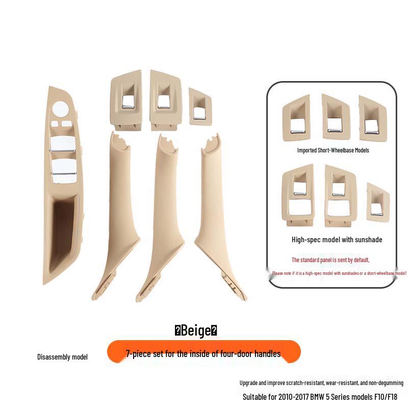 BMW 5 Series (10-17) F10/F11/F18 Interior Door Handle & Driver's Side Panel Trim Replacement Installation