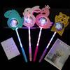Sequins Design Glowing Stick Portable Durable Cute Bunny Luminous Fairy Kids Toy