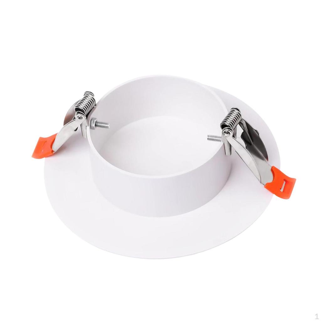 Потолочная накладка для точечного светильника, легкая с защелкой, компактная декоративная панель для