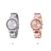 Unisex Casual Stainless Steel Band Couple Watch Fashion Quartz Wrist Watches