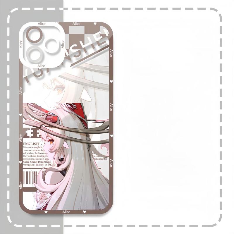 Чехол для телефона Genshin Impact Флинс Коломбина Варка Сандроне Для Samsung Galaxy A16 A15 A35 A05 A55 A54 A07 A06 A24 A14 A53 A52 A13