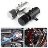 750ml Aluminum AN10 Oil Catch Can Exhaust Reservoir Tank with Breather Filter Baffled Kit Fuel Tank