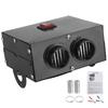12V 400W600W Heater 2 Hole Winter Rapid Heating Windscreen Frost Removing Low Noise