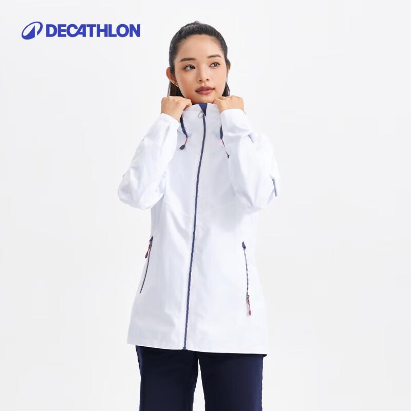 Водонепроницаемая ветрозащитная куртка Decathlon для активного отдыха