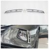 Chrome Front Fog Lights, Bumper Pads for Hyundai Tucson 2021, Accessory