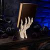 Оригинальные органайзеры для полок в готическом стиле: подставка для книг в виде скелета, настольная подставка для карточек, декоративные украшения на Хэллоуин для дома и офиса.