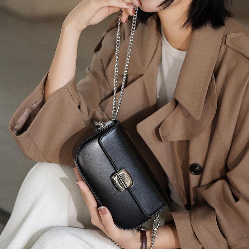 Новая популярная универсальная кожаная женская сумка через плечо женская сумка через плечо с цепочкой