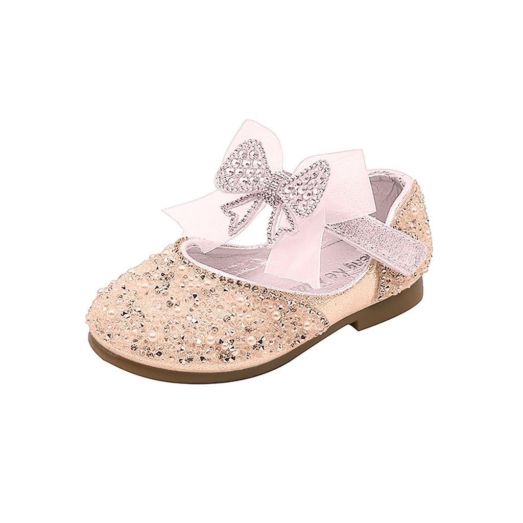 Summer Korean Version Of Girls Princess Little Girl Princess Ribbon Baby Shoes Leather Shoes